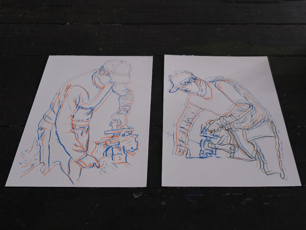  Tudo acontece, tudo  engraado- Art residency at Viarco Fbrica Portuguesa do Lpis